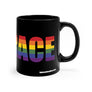 EMBRACE Rainbow Black mug 11oz