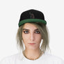 Man Kneeling Unisex Flat Bill Hat