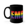 EMBRACE Rainbow Black mug 11oz