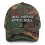 Make America United Again Green Camo Baseball Hat
