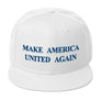 Make America United Again White/Royal Snapback Hat
