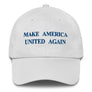 Make America United Again White/Royal Cotton Baseball Hat