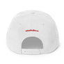 EMBRACE Rainbow White Flat Bill Snapback