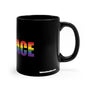 EMBRACE Rainbow Black mug 11oz
