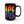 EMBRACE Rainbow - Large Black Mug 15oz
