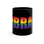 EMBRACE Rainbow Black mug 11oz
