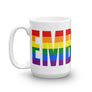 EMBRACE Rainbow 15 oz Mug