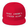 Make America United Again Red Snapback