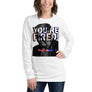 YOU'RE FIRED! #AmericaIsBack White Unisex Long Sleeve Shirt