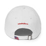EMBRACE Rainbow White Cotton Baseball Hat